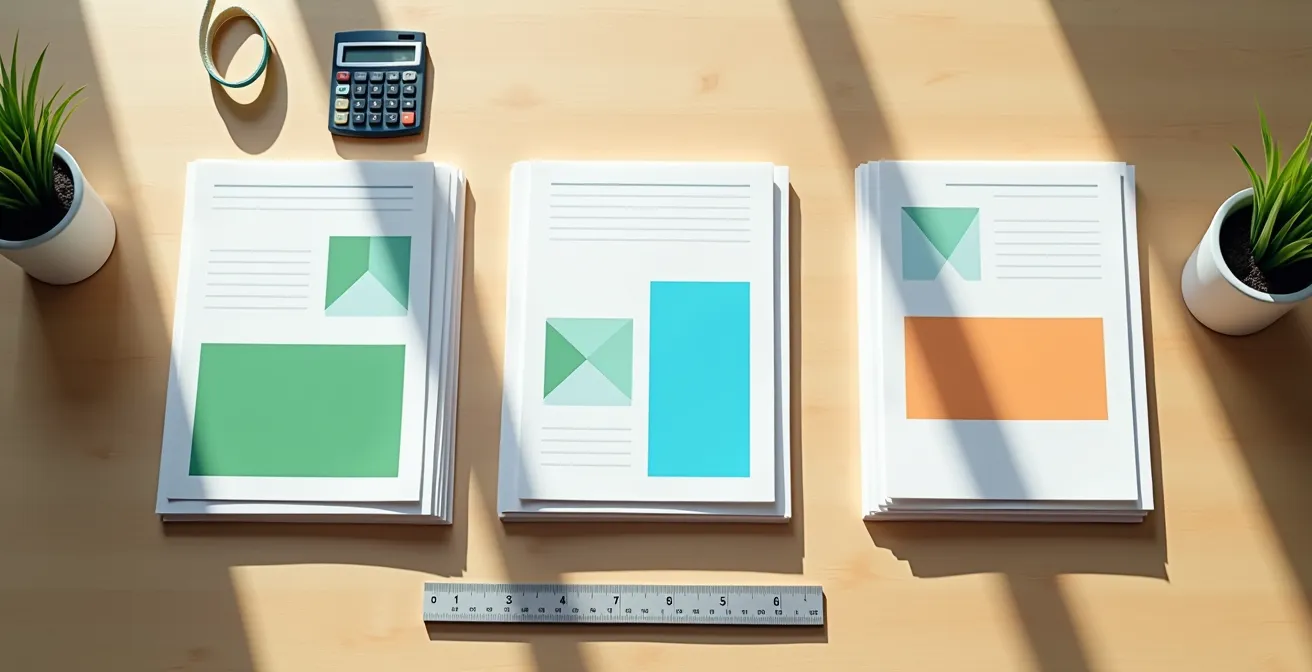 Tableau comparatif visuel des programmes de subvention québécois sur un bureau